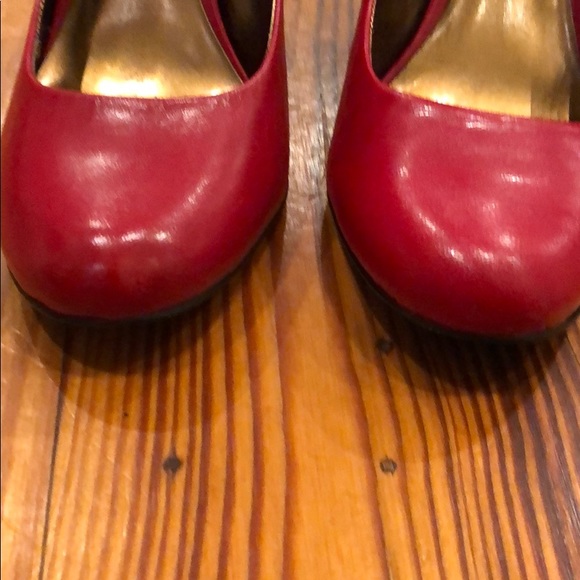 Jessica Simpson candy red women’s heels - size 7.5 - Picture 5 of 8